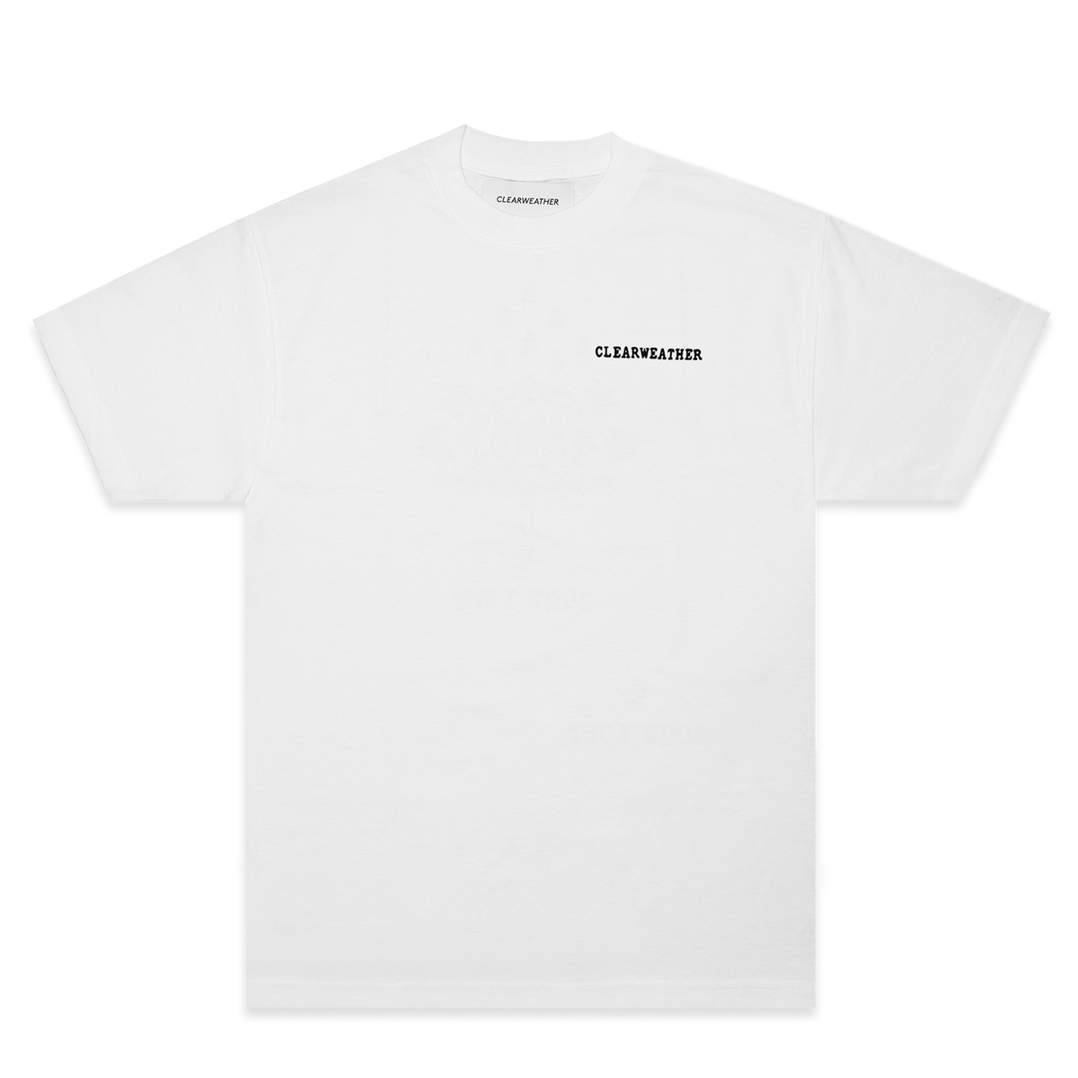 GOOD LUCK TEE in WHITE